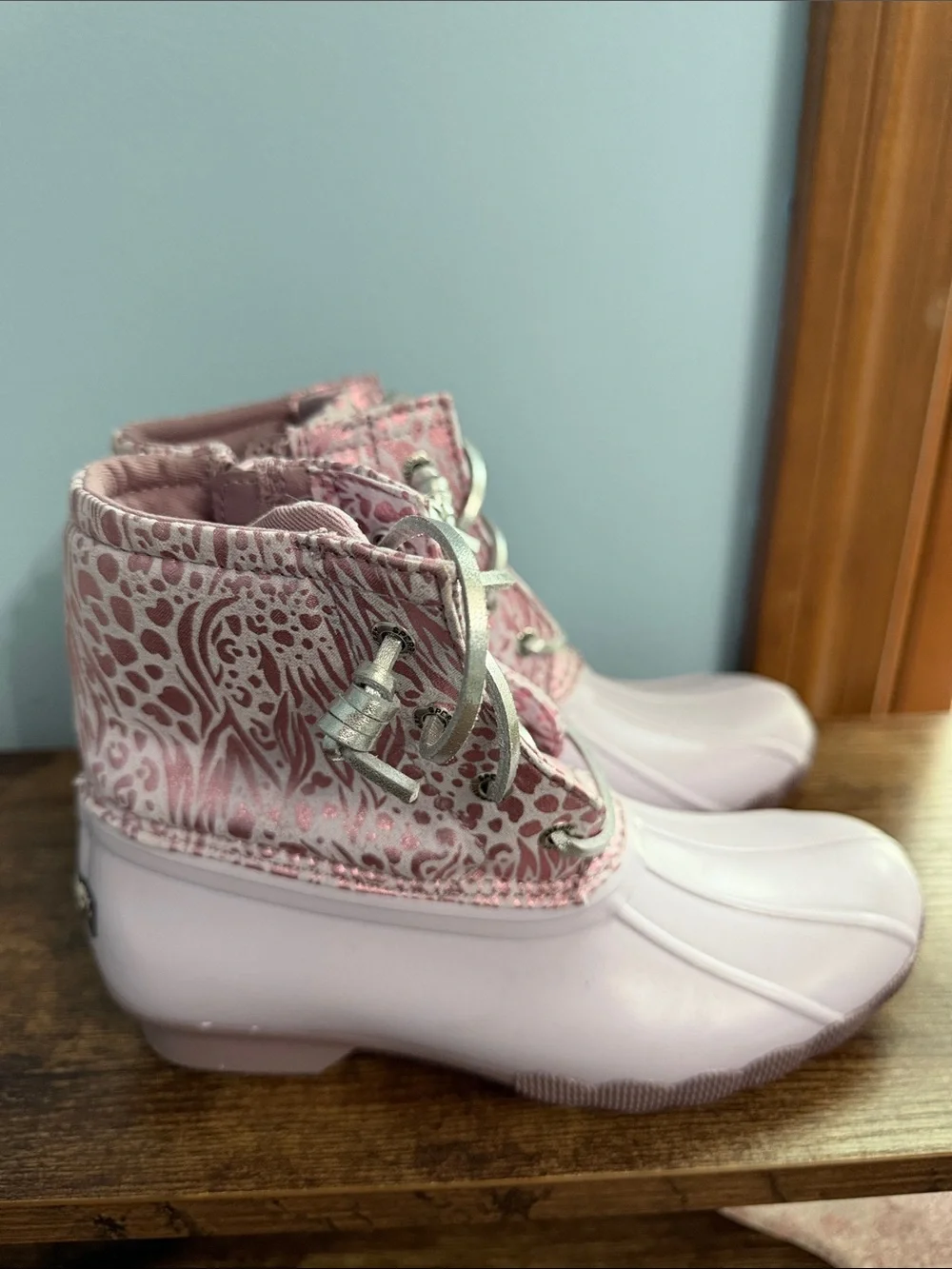 Girls Sperry Duck Boots - Waterproof Ankle Rain Shoes